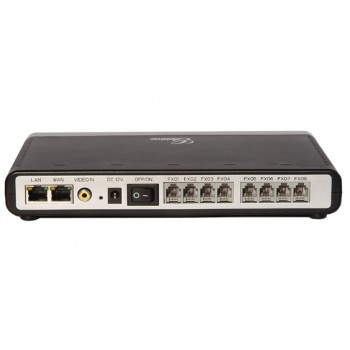 Grandstream GXW4108 - IP шлюз. 8xFXO, 1xLAN, 1xWAN, 100Mbit/s Grandstream GXW4108 - IP шлюз. 8xFXO, 1xLAN, 1xWAN, 100Mbit/s
